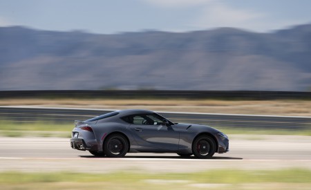 2023 Toyota GR Supra A91-MT Edition (Color: CU Later Grey) Side Wallpapers 450x275 (139)