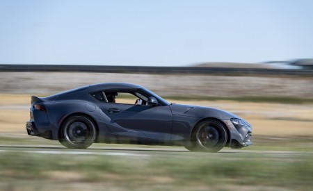 2023 Toyota GR Supra A91-MT Edition (Color: CU Later Grey) Side Wallpapers 450x275 (133)