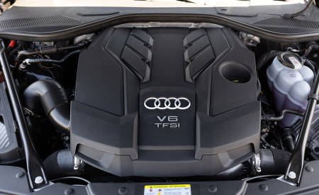 2022 Audi A8 (Color: Firmament Blue; US-Spec) Engine Wallpapers 450x275 (48)