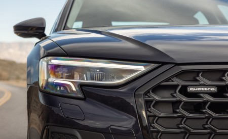 2022 Audi A8 (Color: Firmament Blue; US-Spec) Headlight Wallpapers 450x275 (38)