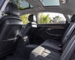 2022 Audi A8 (Color: Firmament Blue; US-Spec) Interior Rear Seats Wallpapers 150x120