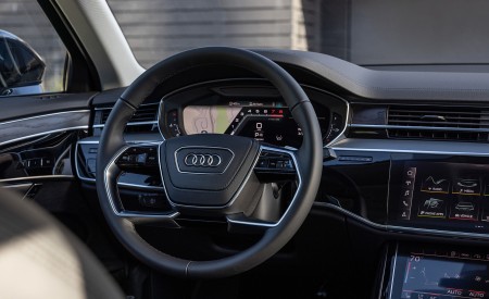 2022 Audi A8 (Color: Firmament Blue; US-Spec) Interior Wallpapers 450x275 (50)