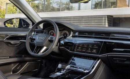 2022 Audi S8 (Color: Vesuvius Gray; US-Spec) Interior Wallpapers 450x275 (57)