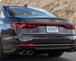 2022 Audi S8 (Color: Vesuvius Gray; US-Spec) Rear Wallpapers 150x120 (50)