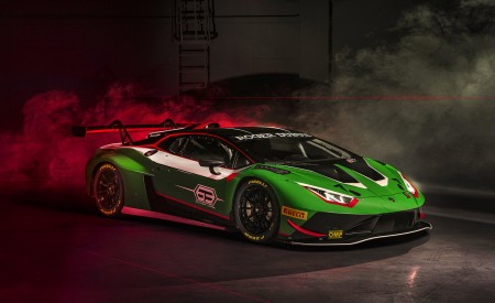 2022 Lamborghini Huracan GT3 EVO2 Front Three-Quarter Wallpapers 450x275 (23)