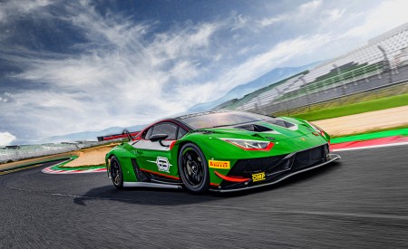 2022 Lamborghini Huracan GT3 EVO2 Front Three-Quarter Wallpapers 450x275 (7)