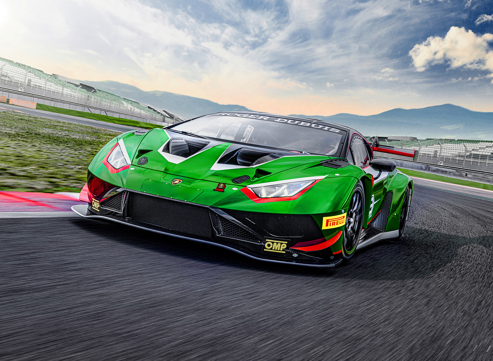 2022 Lamborghini Huracan GT3 EVO2 Front Wallpapers (5)