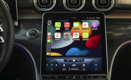 2022 Mercedes-Benz C-Class (US-Spec) Central Console Wallpapers 450x275 (75)