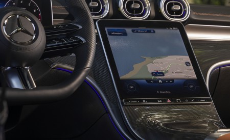 2022 Mercedes-Benz C-Class (US-Spec) Central Console Wallpapers 450x275 (76)