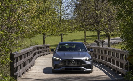 2022 Mercedes-Benz C-Class (US-Spec) Front Wallpapers 450x275 (97)