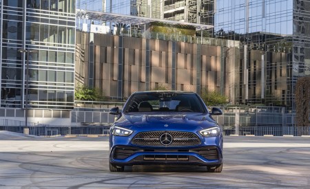 2022 Mercedes-Benz C-Class (US-Spec) Front Wallpapers 450x275 (32)