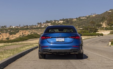 2022 Mercedes-Benz C-Class (US-Spec) Rear Wallpapers 450x275 (48)