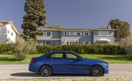 2022 Mercedes-Benz C-Class (US-Spec) Side Wallpapers 450x275 (45)