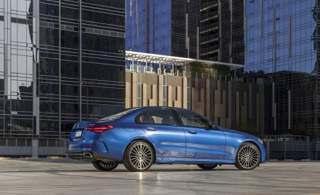 2022 Mercedes-Benz C-Class (US-Spec) Side Wallpapers 450x275 (33)