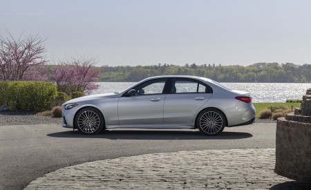 2022 Mercedes-Benz C-Class (US-Spec) Side Wallpapers 450x275 (96)