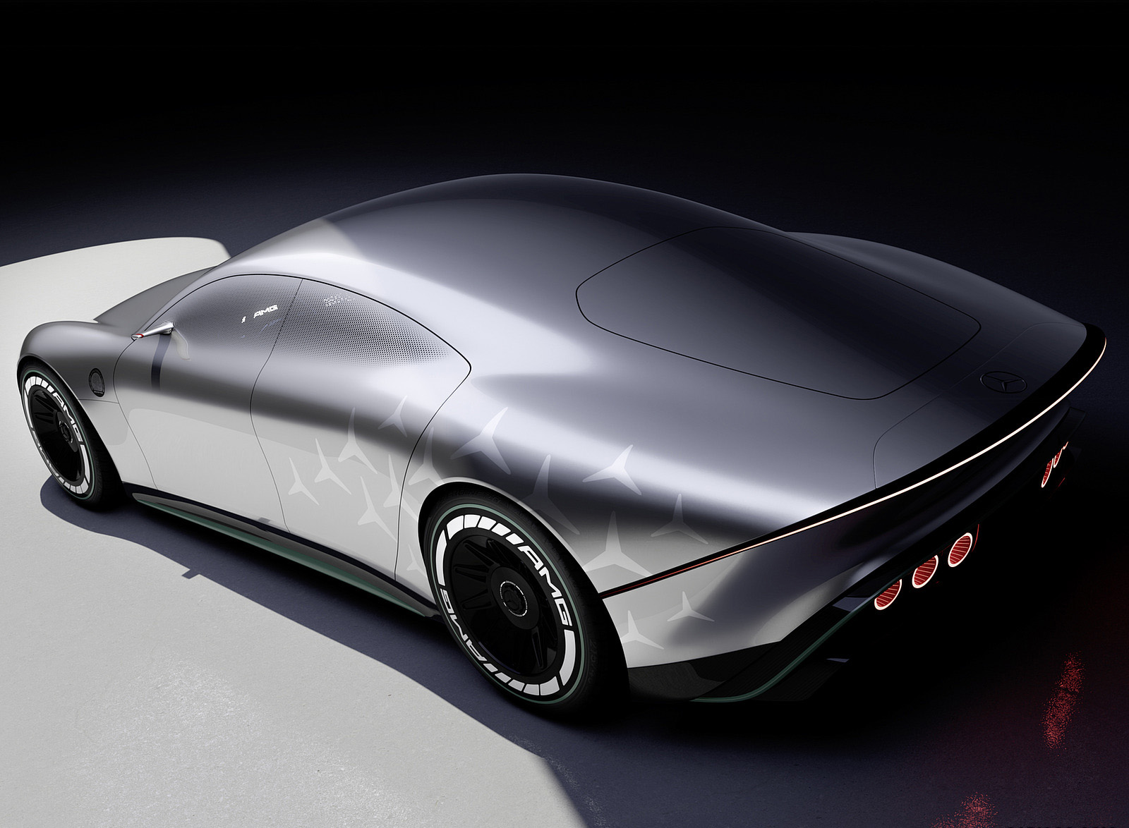 2022 Mercedes-Benz Vision AMG Concept Rear Three-Quarter Wallpapers (14)