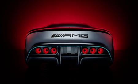 2022 Mercedes-Benz Vision AMG Concept Rear Wallpapers 450x275 (18)