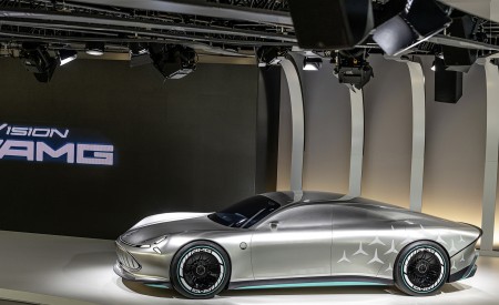 2022 Mercedes-Benz Vision AMG Concept Side Wallpapers 450x275 (30)