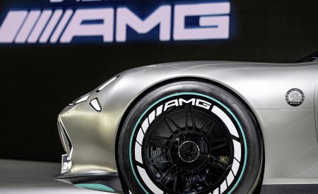 2022 Mercedes-Benz Vision AMG Concept Wheel Wallpapers 450x275 (31)
