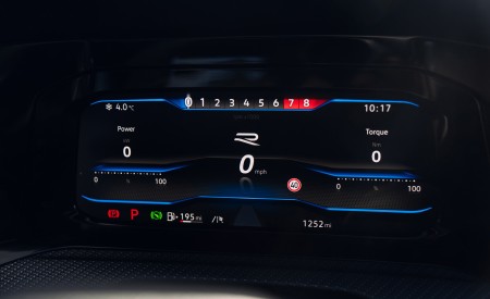 2022 Volkswagen Golf R Estate UK version Instrument Cluster Wallpapers 450x275 (34)