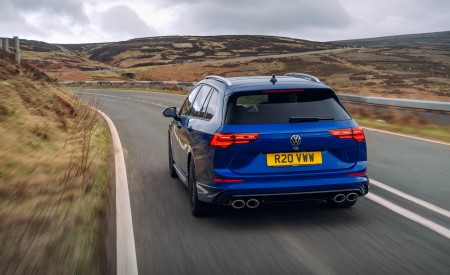 2022 Volkswagen Golf R Estate UK version Rear Wallpapers 450x275 (10)