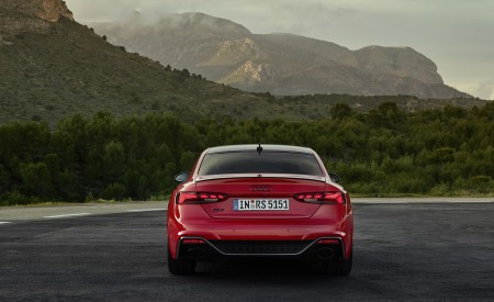 2023 Audi RS 5 Coupé Competition Plus (Color: Tango Red) Rear Wallpapers 450x275 (26)