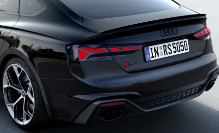 2023 Audi RS 5 Sportback Competition Plus (Color: Sebring Black) Rear Wallpapers 450x275 (28)