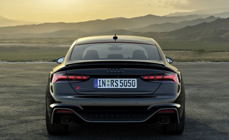 2023 Audi RS 5 Sportback Competition Plus (Color: Sebring Black) Rear Wallpapers 450x275 (21)