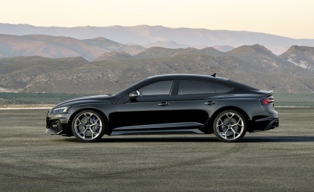 2023 Audi RS 5 Sportback Competition Plus (Color: Sebring Black) Side Wallpapers 450x275 (17)