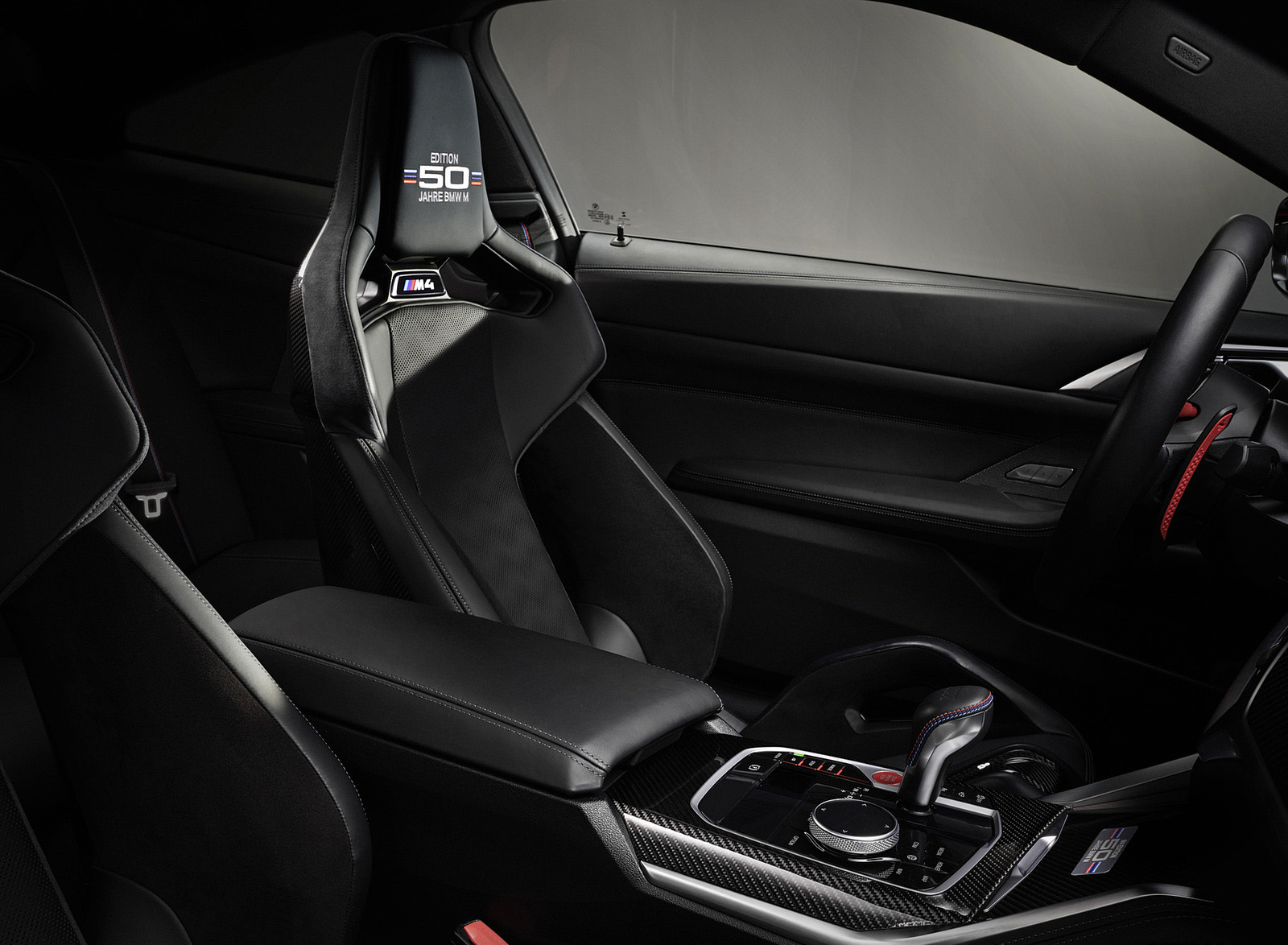 2023 BMW M4 50 Jahre BMW M Interior Detail Wallpapers (12)