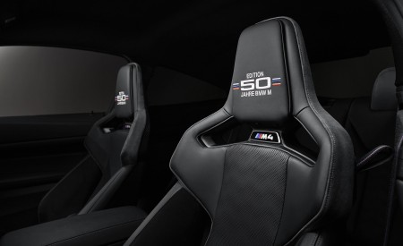 2023 BMW M4 50 Jahre BMW M Interior Seats Wallpapers 450x275 (14)