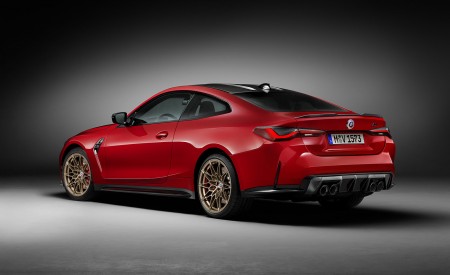 2023 BMW M4 50 Jahre BMW M Rear Three-Quarter Wallpapers 450x275 (2)