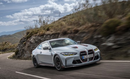 2023 BMW M4 CSL Front Three-Quarter Wallpapers 450x275 (63)