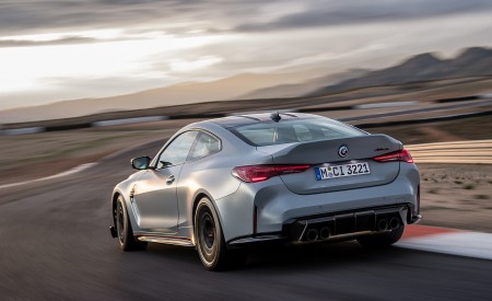 2023 BMW M4 CSL Rear Three-Quarter Wallpapers 450x275 (11)