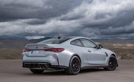 2023 BMW M4 CSL Rear Three-Quarter Wallpapers 450x275 (86)