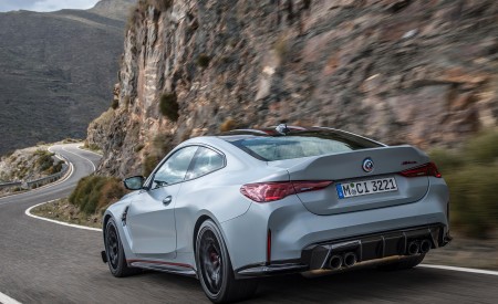2023 BMW M4 CSL Rear Three-Quarter Wallpapers 450x275 (67)