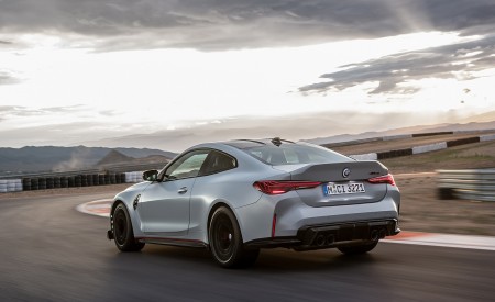 2023 BMW M4 CSL Rear Three-Quarter Wallpapers 450x275 (12)