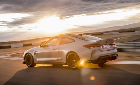 2023 BMW M4 CSL Rear Three-Quarter Wallpapers 450x275 (5)