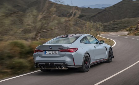 2023 BMW M4 CSL Rear Three-Quarter Wallpapers 450x275 (68)