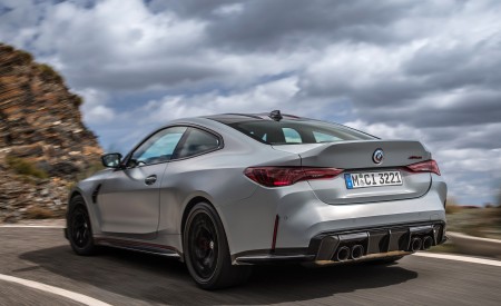 2023 BMW M4 CSL Rear Three-Quarter Wallpapers 450x275 (69)