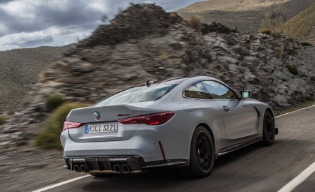 2023 BMW M4 CSL Rear Three-Quarter Wallpapers 450x275 (59)