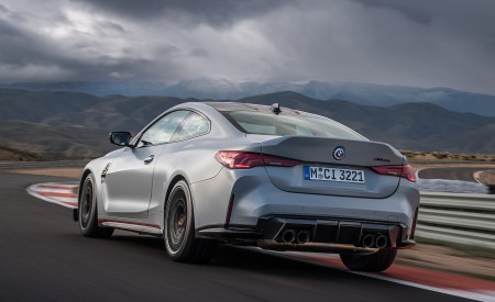 2023 BMW M4 CSL Rear Three-Quarter Wallpapers 450x275 (36)