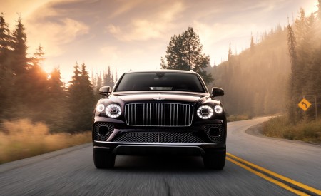 2023 Bentley Bentayga Extended Wheelbase Exquisite (Color: Damson) Front Wallpapers 450x275 (75)