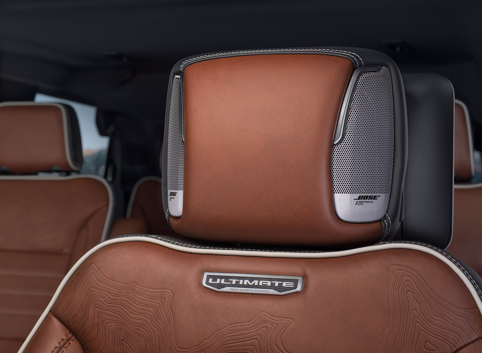 2023 GMC Yukon Denali Ultimate Interior Seats Wallpapers (11)
