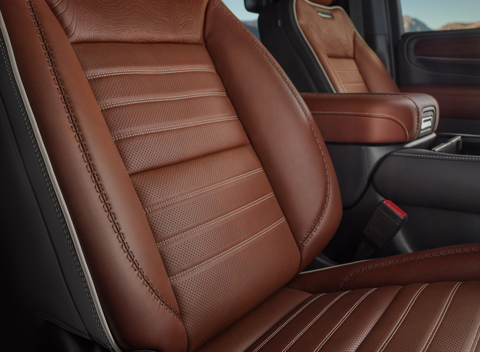 2023 GMC Yukon Denali Ultimate Interior Seats Wallpapers (12)