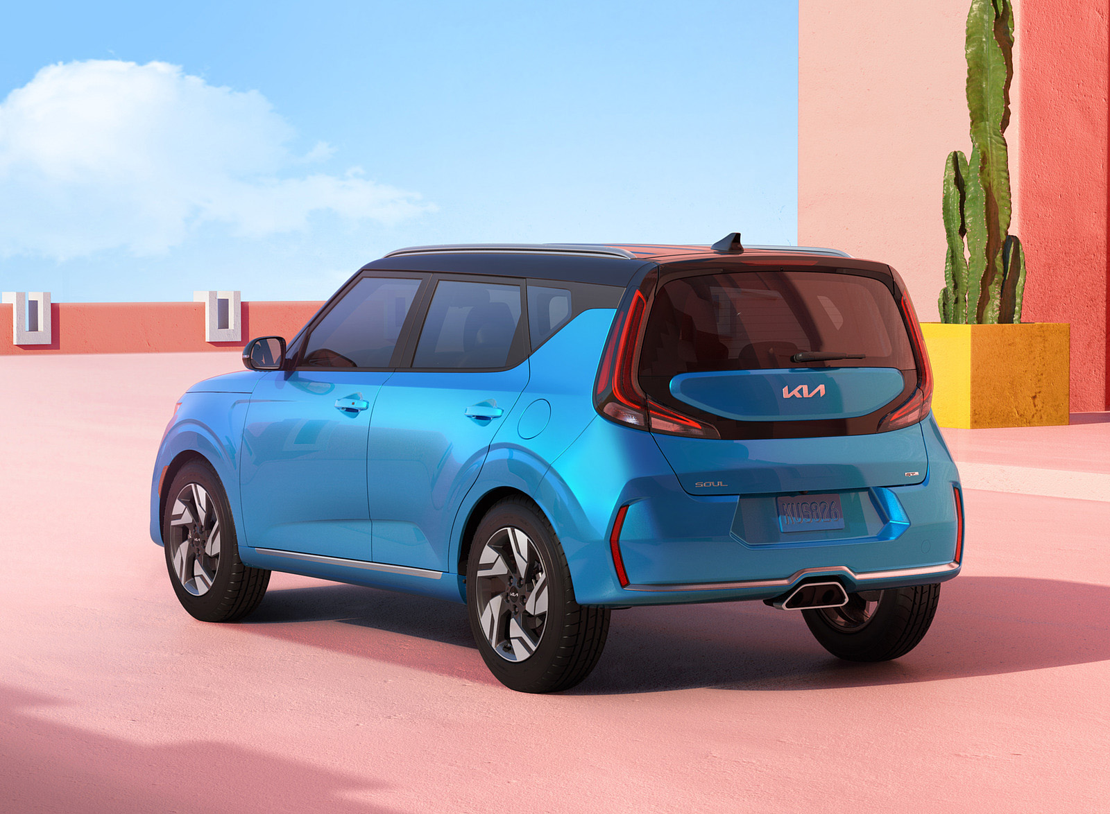 2023 Kia Soul Rear Three-Quarter Wallpapers (9)