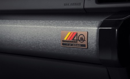 2023 Toyota 4Runner 40th Anniversary Interior Detail Wallpapers 450x275 (8)
