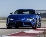 2023 Toyota GR Supra 3.0 Premium MT (Color: Stratosphere Blue) Front Wallpapers 150x120