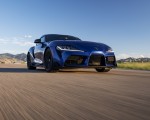 2023 Toyota GR Supra 3.0 Premium MT (Color: Stratosphere Blue) Front Wallpapers 150x120