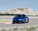2023 Toyota GR Supra 3.0 Premium MT (Color: Stratosphere Blue) Front Wallpapers 150x120